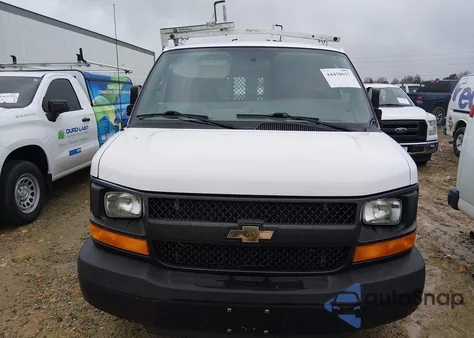 2016 Chevrolet Express 2500 Work Van из США, поврежденный, VIN 1GCWGAFF5G1329031